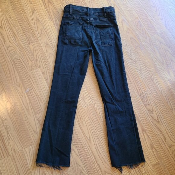 MOTHER THE HUSTLER PATCH POCKET ANKLE FRAY JEANS STRETCH DENIM NOT GUILTY sz 29 - Picture 5 of 10
